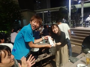 夏の飲み会ビアガーデン！